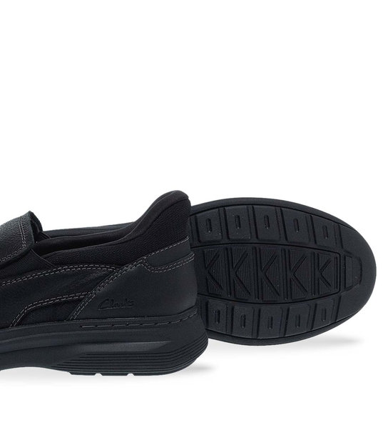 Mens Leather Slip On Shoes Clarks 26184711