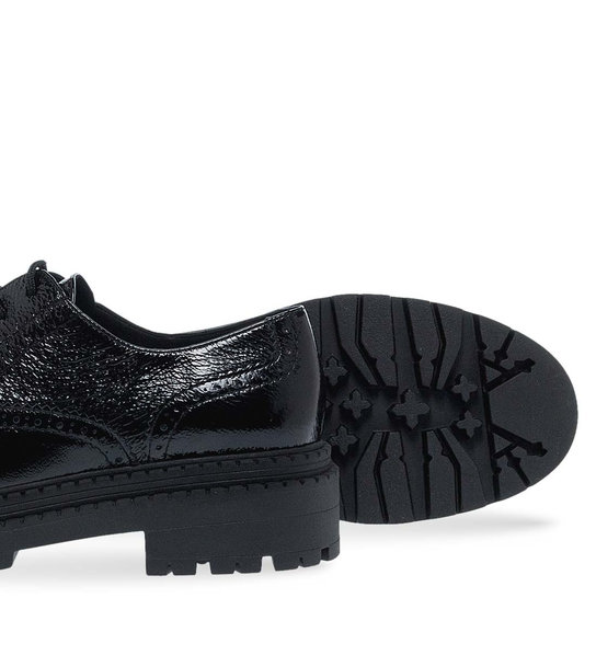 Womens Leather Oxford Shoes Maison Minrelle 11132022