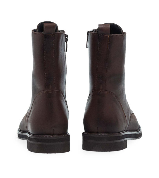 Womens Leather Ankle Boots Maison Minrelle 10332210