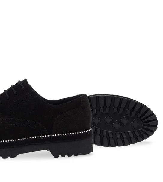 Womens Leather Oxford Shoes Maison Minrelle 11132024