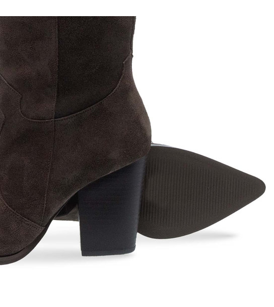 Γυναικείες Δερμάτινες Μπότες Maison Minrelle 10232099