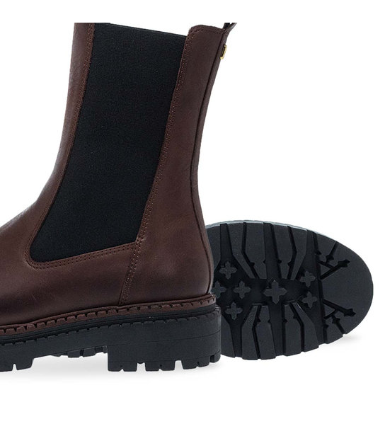 Womens Leather Ankle Boots Maison Minrelle 10332147