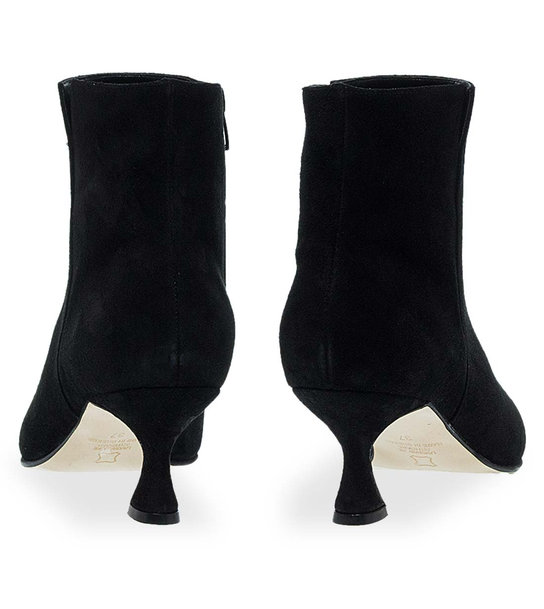 Womens Leather Ankle Boots Maison Minrelle 10332362