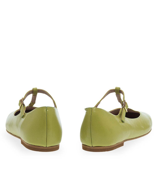 Womens Leather Ballerinas Maison Minrelle 10433016