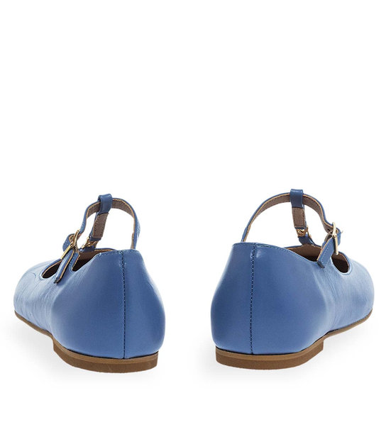 Womens Leather Ballerinas Maison Minrelle 10433016