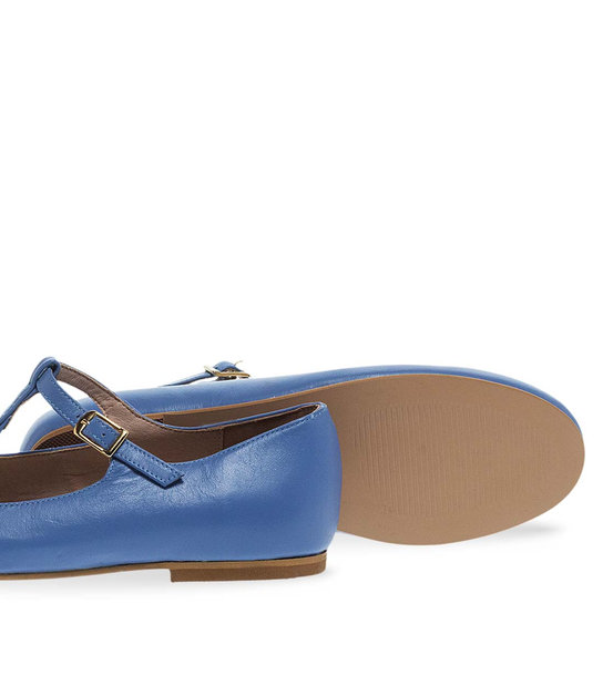 Womens Leather Ballerinas Maison Minrelle 10433016