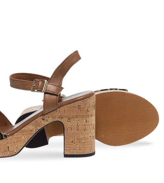 Womens Heeled Sandals Marco Tozzi 2-28008-42 9E7