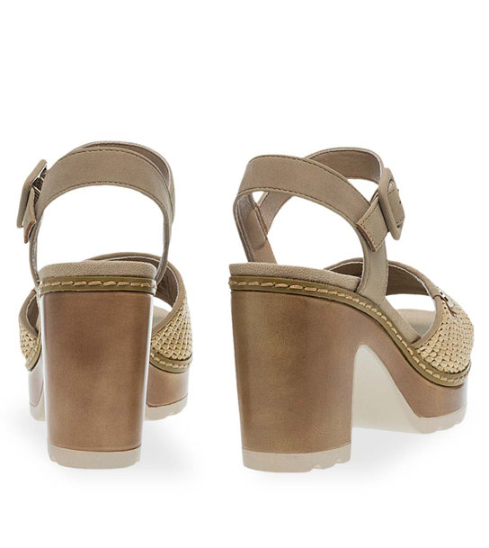 Γυναικεία Comfort Πέδιλα Refresh 175281 Taupe