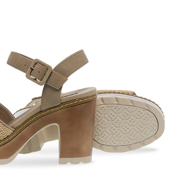 Γυναικεία Comfort Πέδιλα Refresh 175281 Taupe