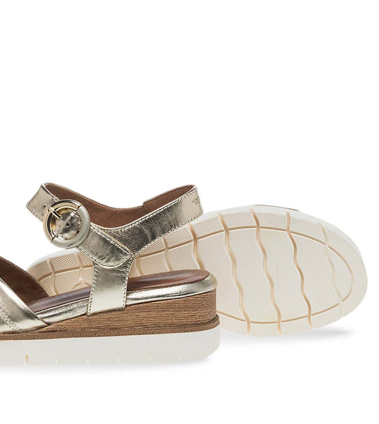 Γυναικεία Δερμάτινα Comfort Πέδιλα Tamaris 1-28202-42 933