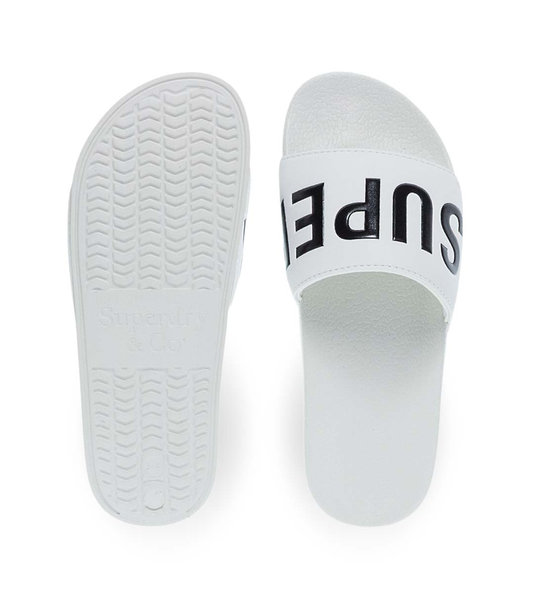 Womens Slides Superdry Wf310256A Brilliant White