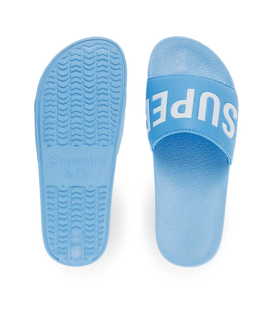 Womens Slides Superdry Wf310256A Blue Sea
