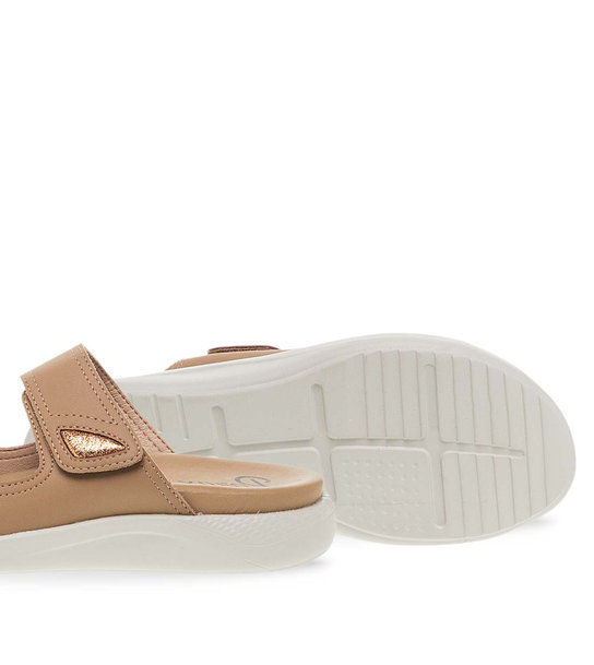 Γυναικείες Δερμάτινες Παντόφλες Comfort Parex 12133000