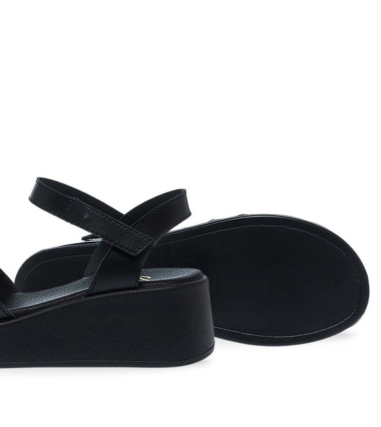Γυναικεία Δερμάτινα Flatform Parex 12733024