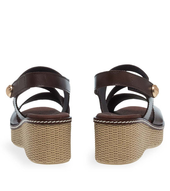 Womens Leather Wedges Parex 11733021