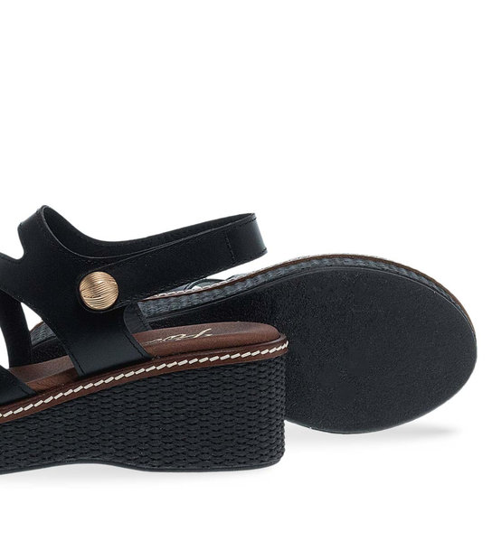 Womens Leather Wedges Parex 11733021