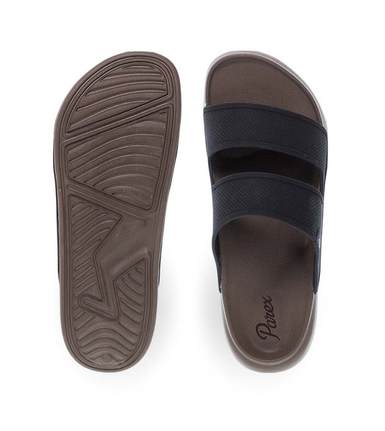 Mens Slides With Two Straps Parex 11833012