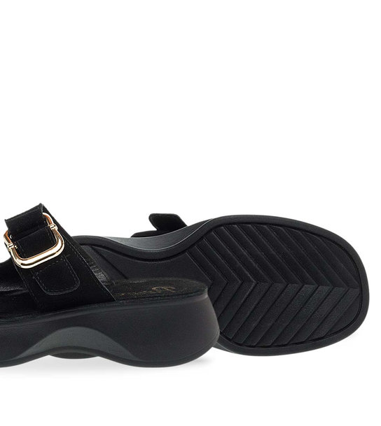 Γυναικεία Δερμάτινα Flatform Parex 12733007