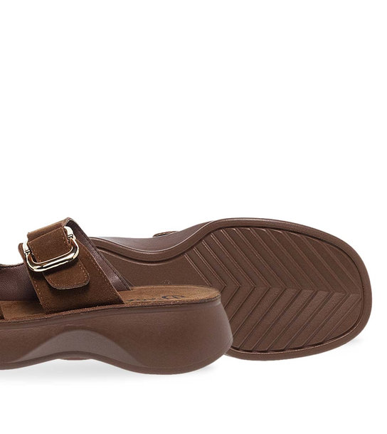 Womens Leather Flatforms Parex 12733007