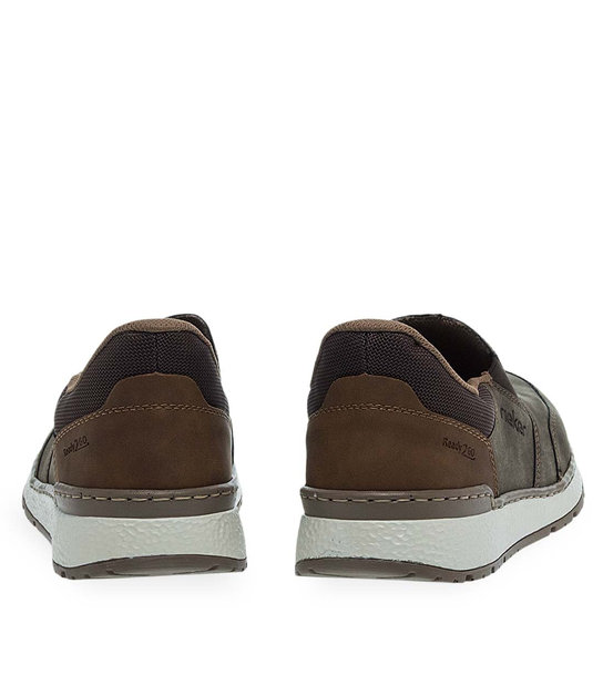 Ανδρικά Δερμάτινα Slip On Παπούτσια Rieker B9057-25