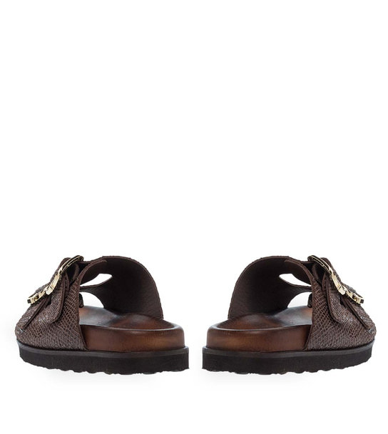 Womens Leather Sandals Maison Minrelle 11633168