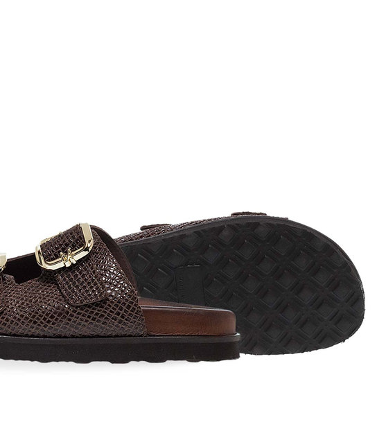 Womens Leather Sandals Maison Minrelle 11633168