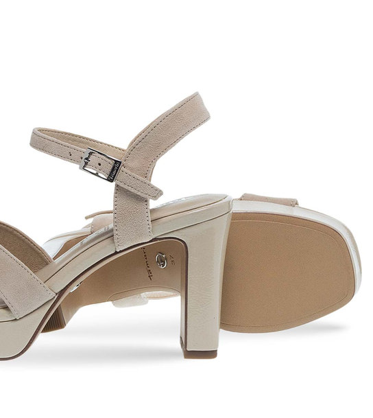 Womens Leather Heeled Sandals Tamaris 1-28309-42 251