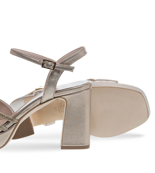 Womens Leather Sandals Maison Minrelle 11633413