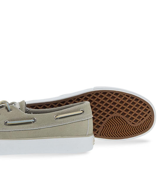 Mens Leather Boat Shoes Superdry Sdss26303Su Lily White