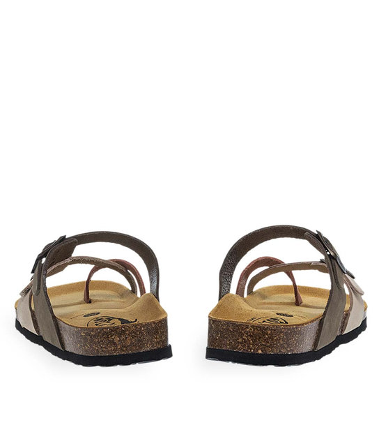 Womens Leather Sandals Plakton 181032 Maquilaj/Hielo/Kak
