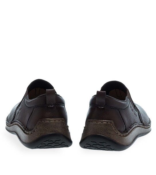 Ανδρικά Δερμάτινα Slip On Παπούτσια Rieker 05264-26