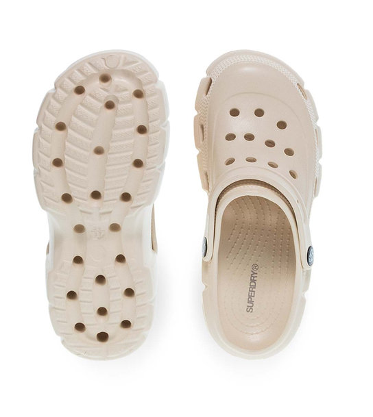 Γυναικεία Clog Superdry Sdss26266 Beige