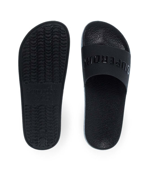 Mens Slides Superdry Wf310257A Black