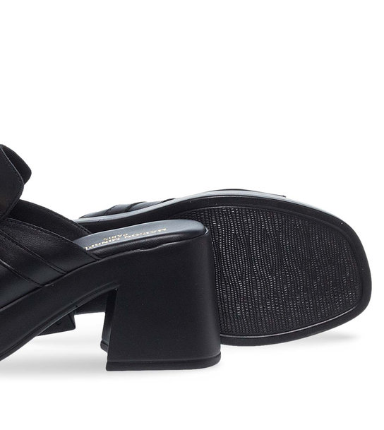 Womens Leather Mules Maison Minrelle 13029015