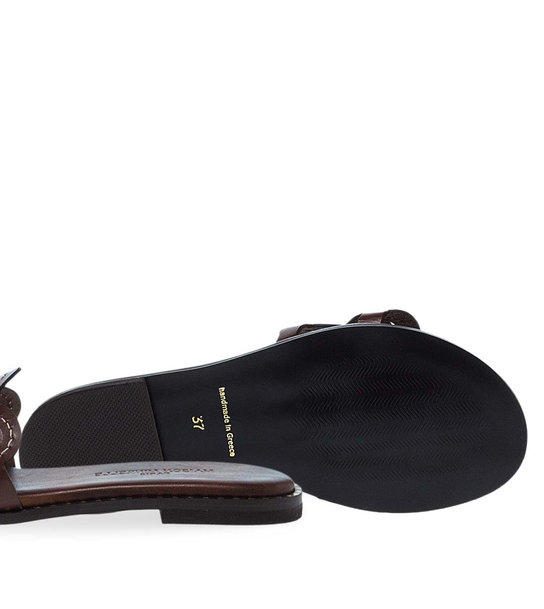 Womens Leather Sandals Maison Minrelle 11533079