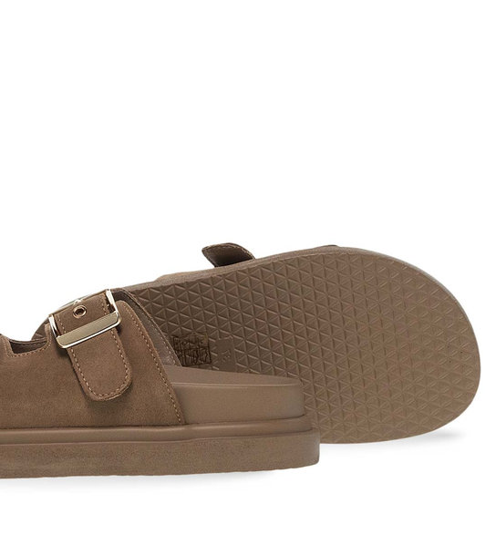 Womens Leather Sandals Exe W403R232238Z/Hs53023-2