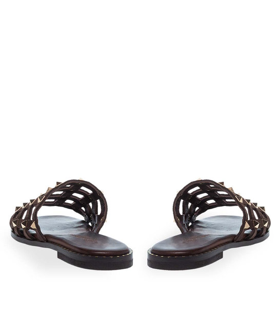 Womens Leather Sandals Maison Minrelle 11533076