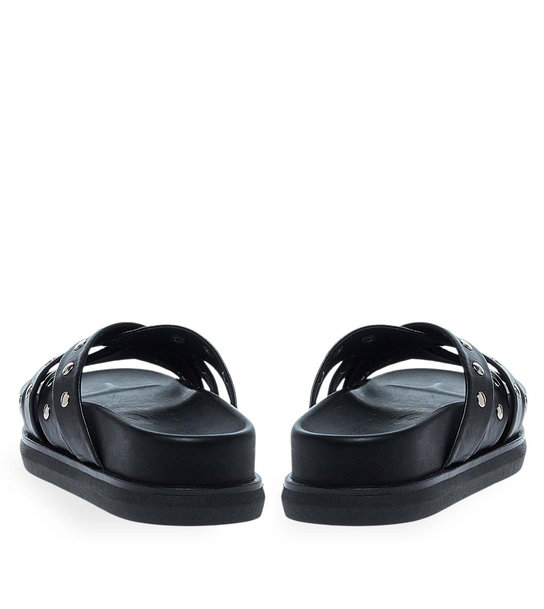 Womens Leather Flatforms Maison Minrelle 11633159