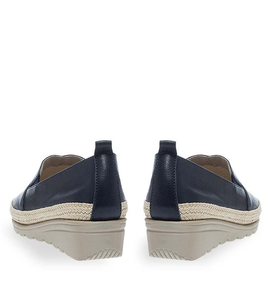 Γυναικεία Δερμάτινα Slip On Παπούτσια Parex 12931009