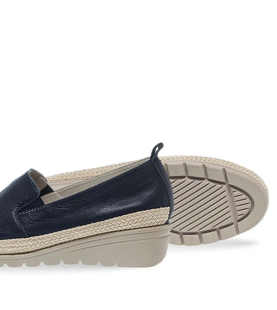 Γυναικεία Δερμάτινα Slip On Παπούτσια Parex 12931009