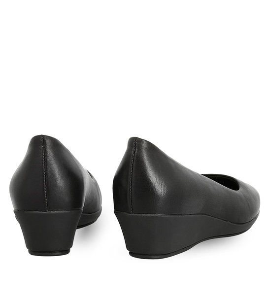 Γυναικεία Δερμάτινη Πλατφόρμα-Μπαλαρίνα Parex