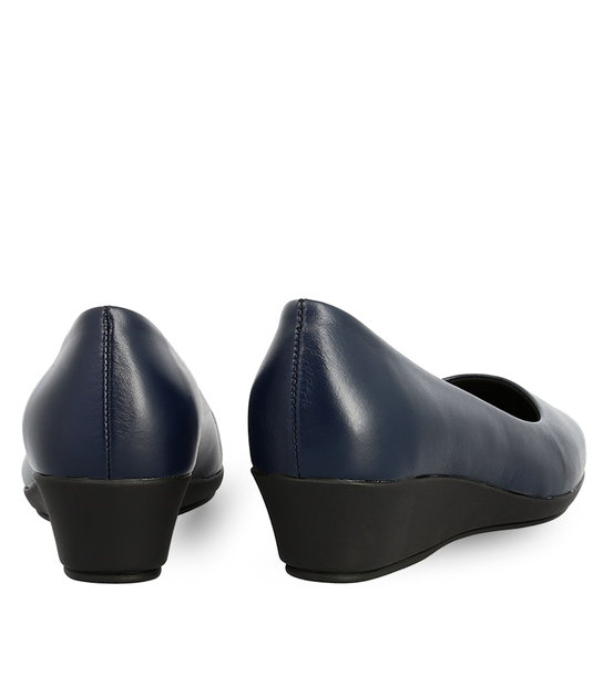 Γυναικεία Δερμάτινη Πλατφόρμα-Μπαλαρίνα Parex