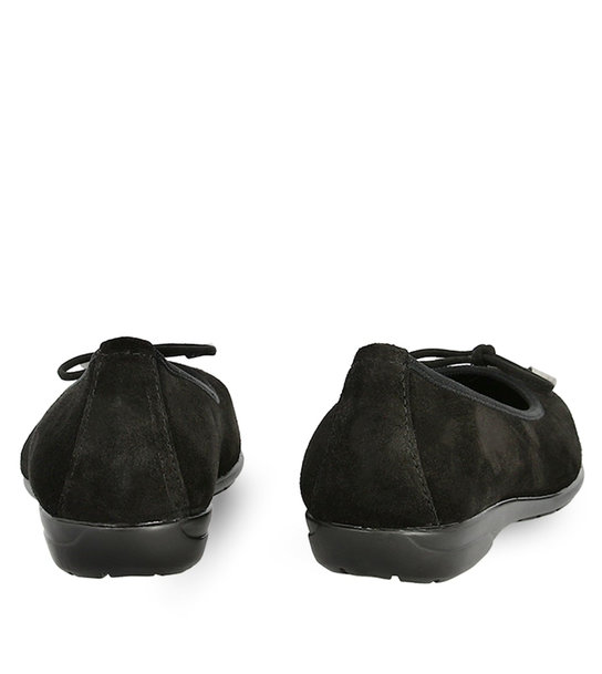 Womens Suede Leather Ballerinas Parex 10421004