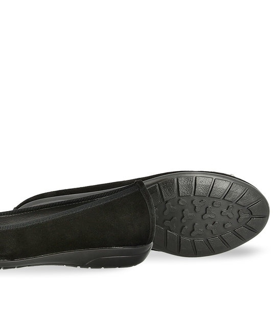 Womens Suede Leather Ballerinas Parex 10421004