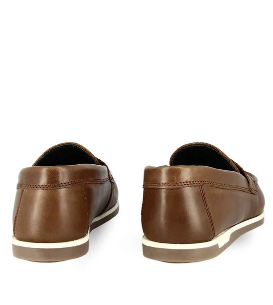 Μens Leather Moccasins Parex 10525000