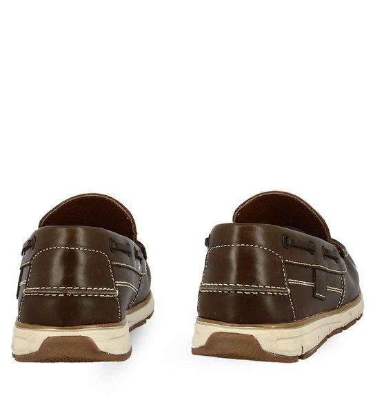 Μens Leather Moccasins Parex 10525001