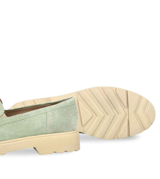 Womens Leather Moccasins Parex 10525015