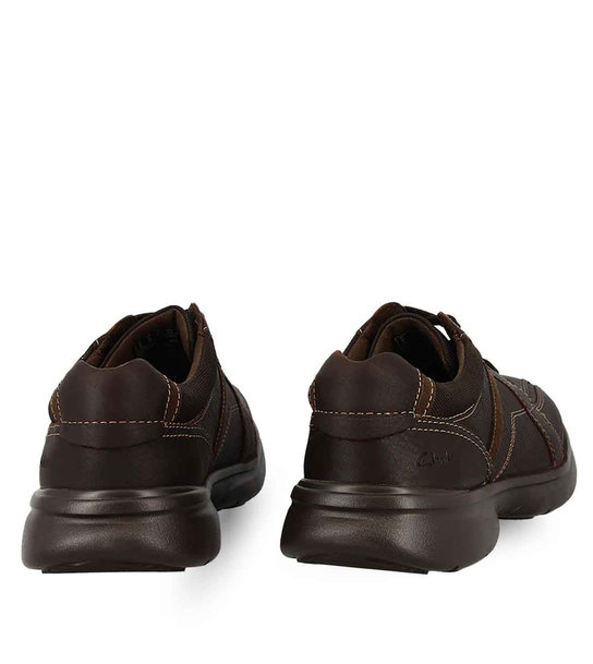 Μens Leather Sneakers Clarks 26153326 Bradley Walk