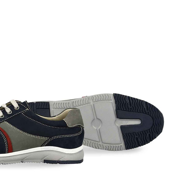 Μens Leather Sneakers Parex 10725027