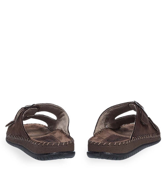 Mens Leather Anatomic Sandals 11501002